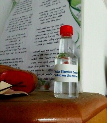 1 Bottle Holy Water From The Sea Of Galilee Where Jesus Walked On The Water